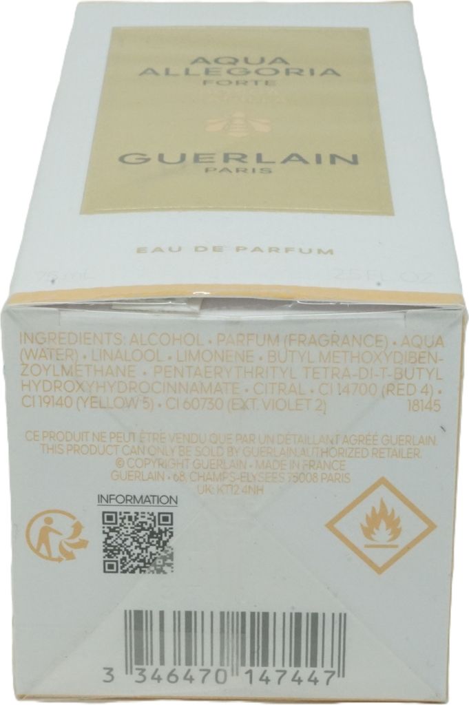 Guerlain Aqua Allegoria Forte Bosca Vanilla Edp 75Ml Immagine del prodotto 