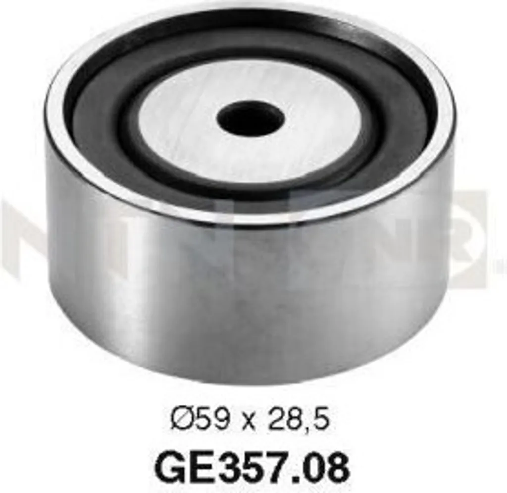 Remplacer la poulie de renvoi Audi A6 4A avec la pièce SNR GE357.08