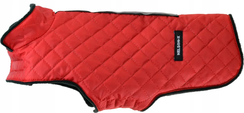 Abbigliamento Cani Nelson-X Rosso 20 cm - Giacca Impermeabile Pile