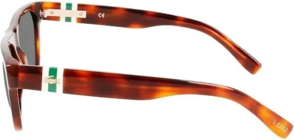 Lunettes Lacoste Marchon légères avec branches flexibles bleues mat
