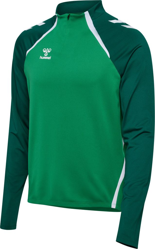 Hummel Lead 2.0 Half Zip Kinder, grün, 164