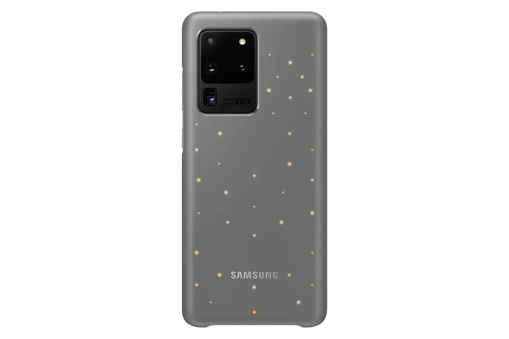 Coque Samsung S20 Ultra Grise : Restez Connecté avec l'Affichage LED