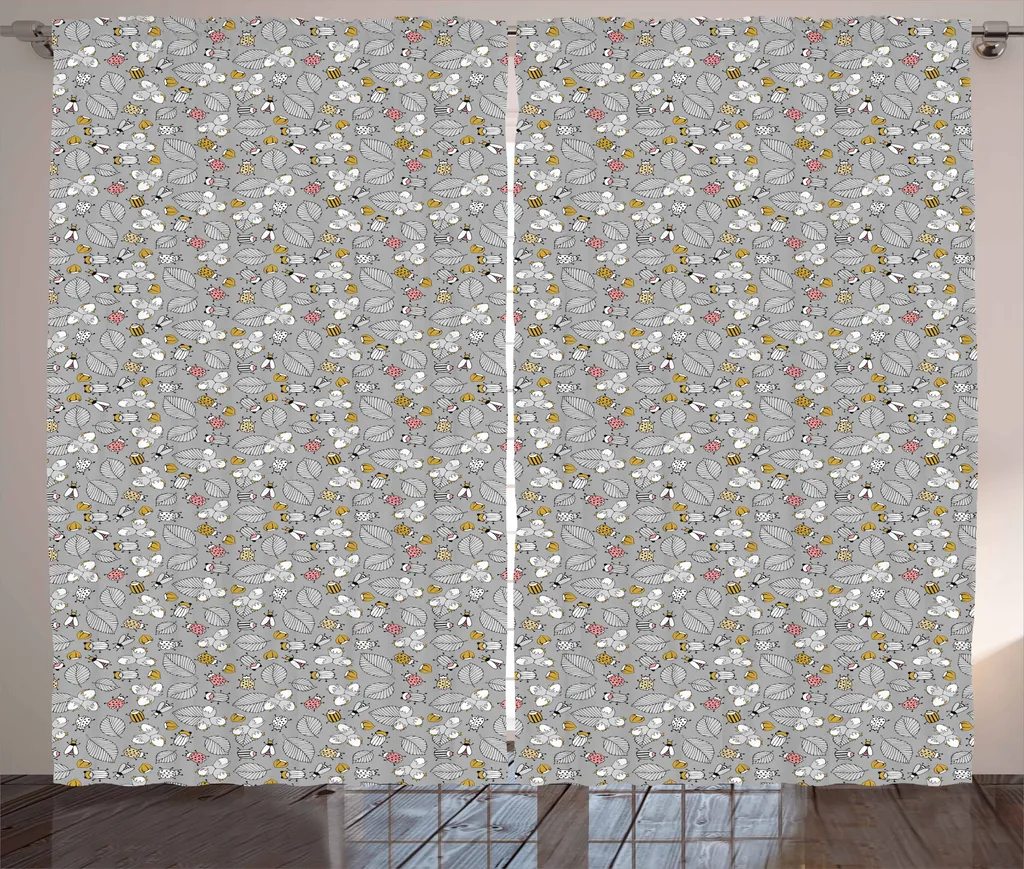 Offerta Tenda Soggiorno ABAKUHAUS 280x175 Rustica Foresta Foglie