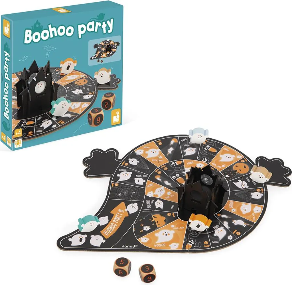 Jeu de société Janod Boohoo Party - Idéal pour animer les goûters d'enfants