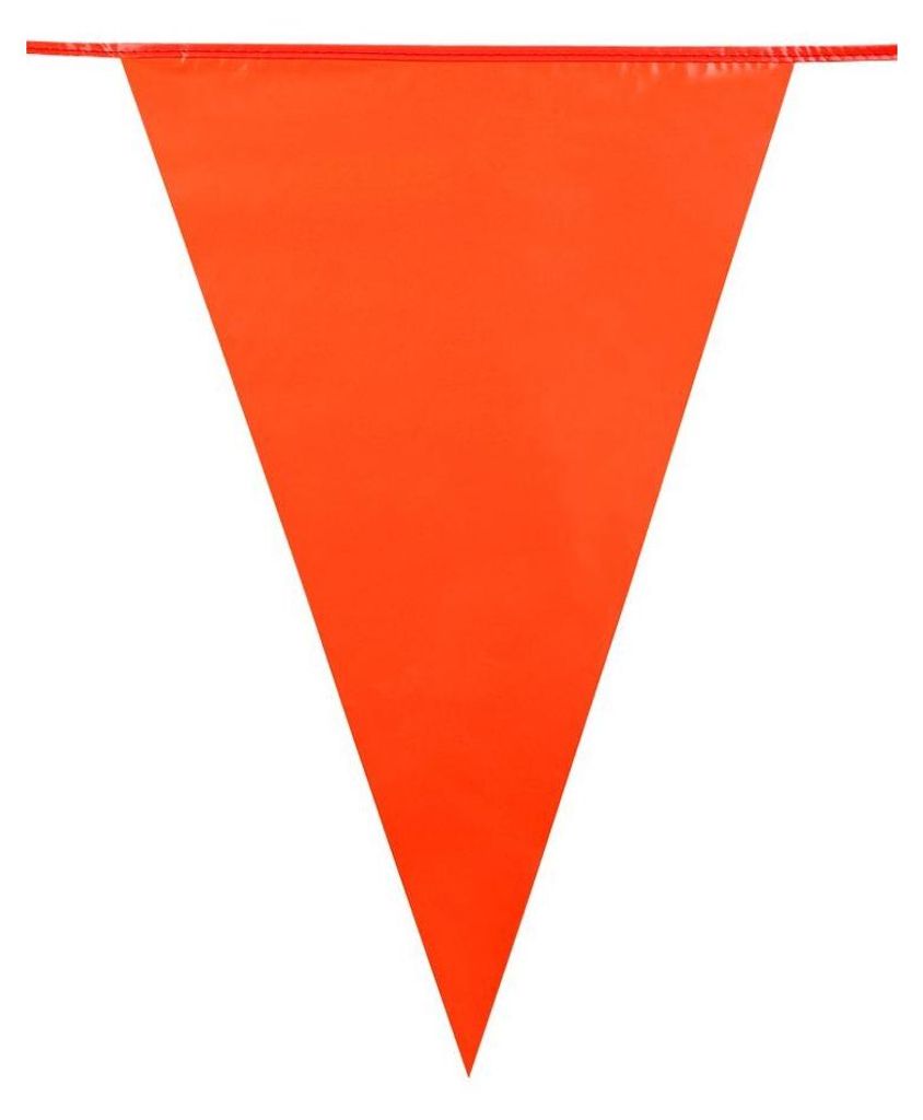 Orange Wimpelkette 10 m Produktbild 