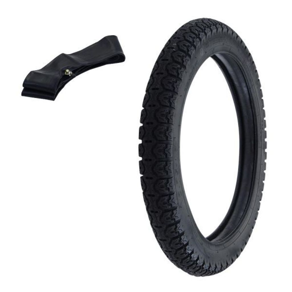 Reifen 2.75-17, 2 3/4-17 inkl. Schlauch für Kreidler Hercules Prima GT 25 50 Mofa Moped