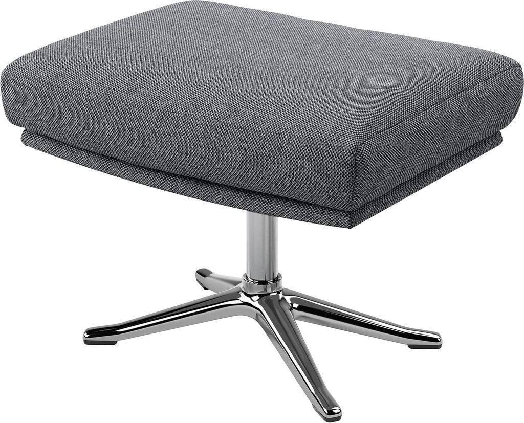 home24 Hocker mit Kreuzfuß