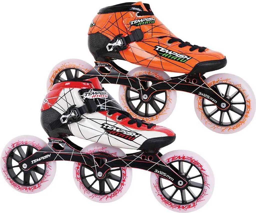 Tempish Atatu Orange EU 44 - Roller en ligne de vitesse haute performance