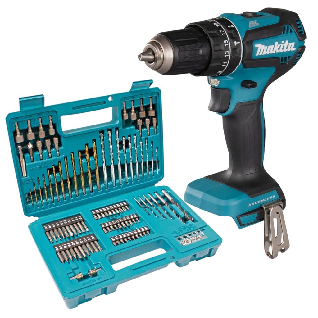 Makita DHP 485 Z Perceuse-visseuse à percussion sans fil 18 Image du produit 