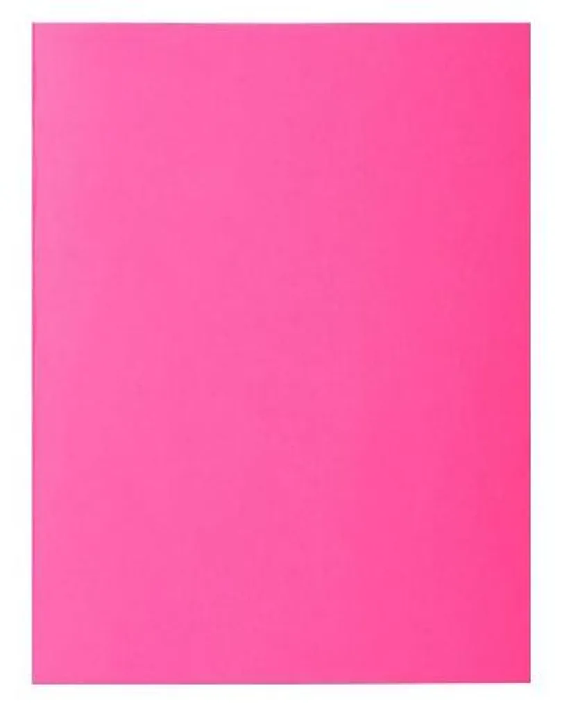 Dossiers bien rangés : Chemise Rock's 210 Exacompta Rose 24x32cm par 100