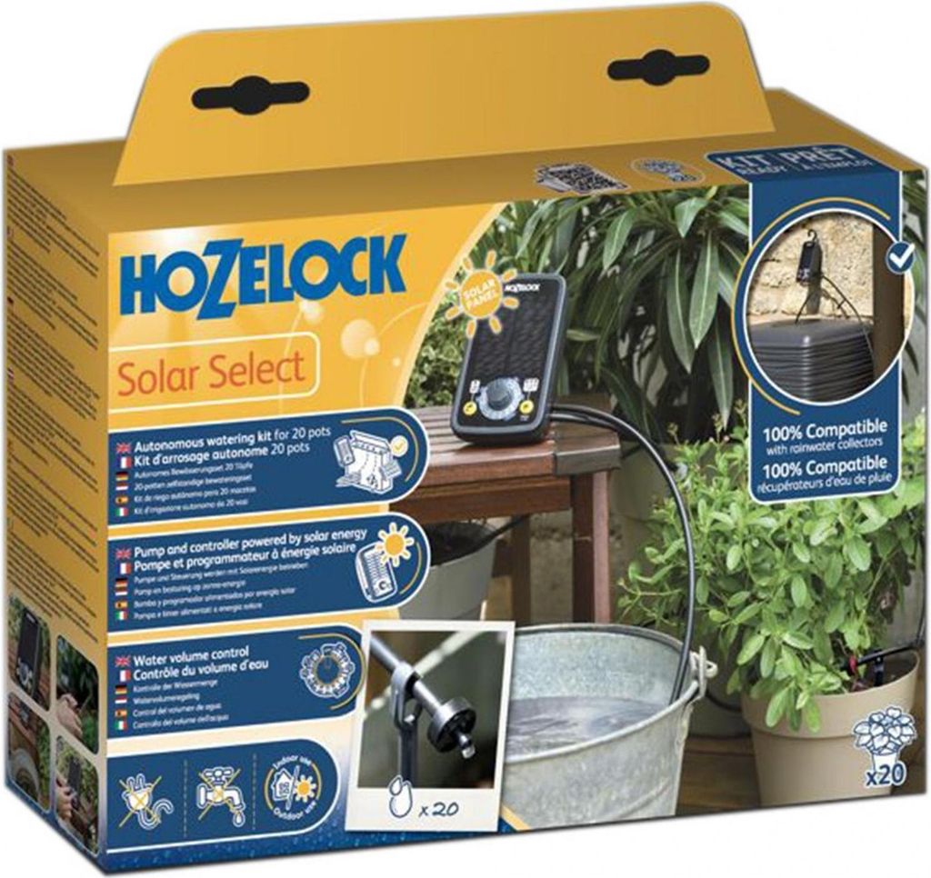 Hozelock Solar Select Bewässerungsset TK1225 (One Size) (Multi Colour)
