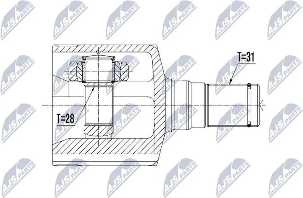 Kit joints transmission haute résistance 7G913B437BC pour Ford S-Max