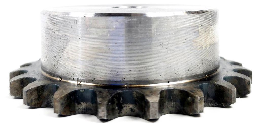 Ozdowski Kettenrad 08B, 42 Zähne, Mit Nabe, Gehärtet – Aus C45-Stahl, Passend Für 1/2 Zoll Rollenkette, Nach DIN 8187