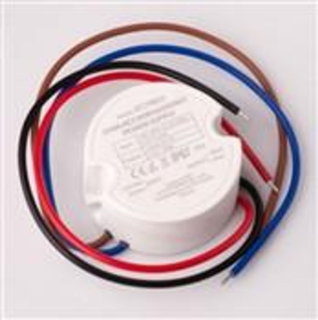 1892 LED Netzteil rund 230 Volt auf 12 Volt 30 Watt = 2,50 Amp. IP20