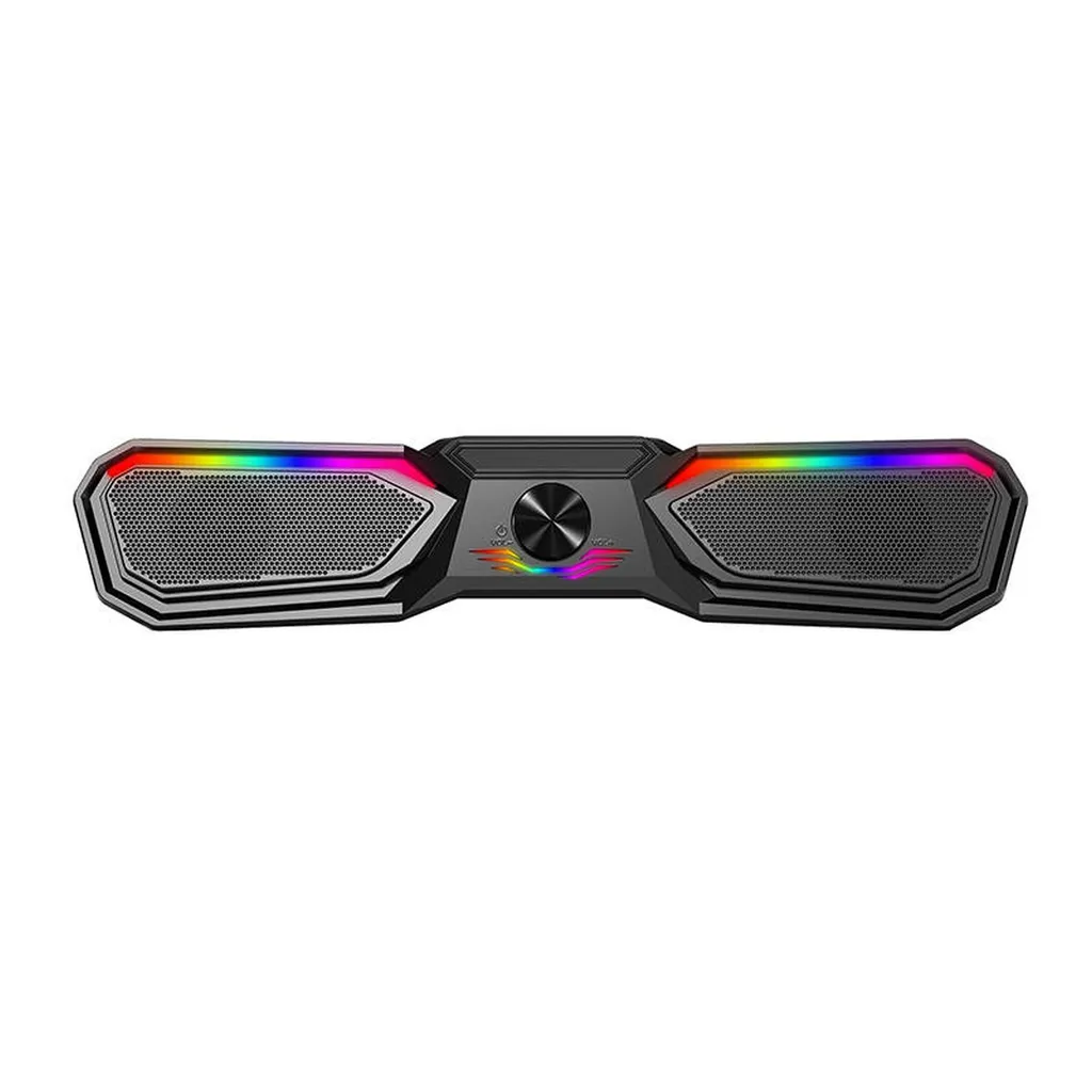 Havit SK750BT Haut-parleur Portable Bluetooth Noir avec Lumières RGB