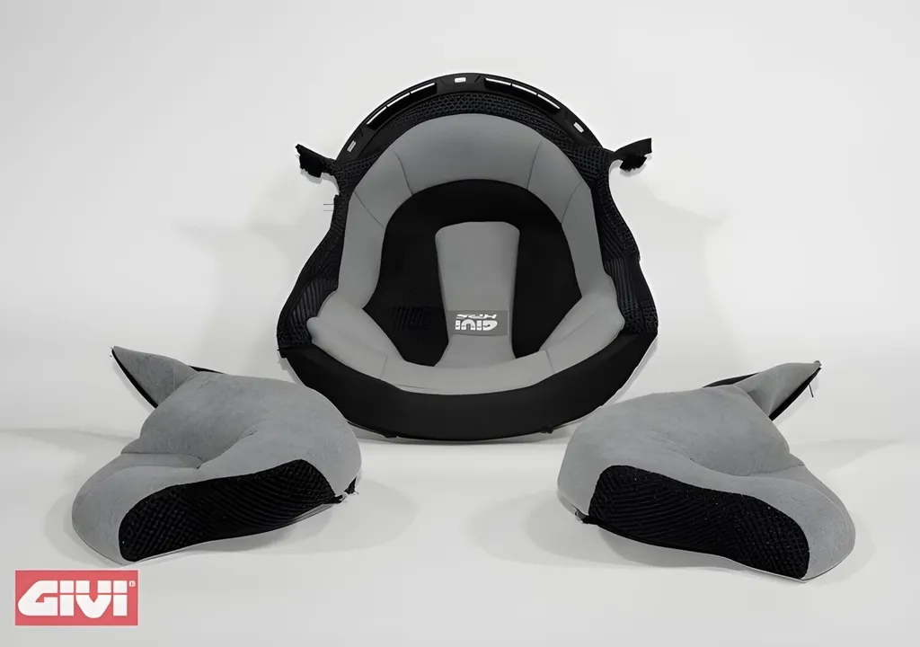 Fodera interna GiVi con guanciali per HPS X.07 M, marrone