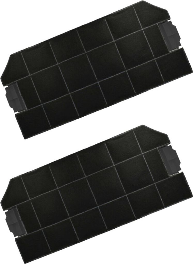 2x Trade-Shop Aktivkohle-Filter 487x230x30mm kompatibel mit Küppersbusch 537310 K537310 Zubehör 234 / ZUB 234, Neff Z5146X0 Z5146X5, Europart 802949