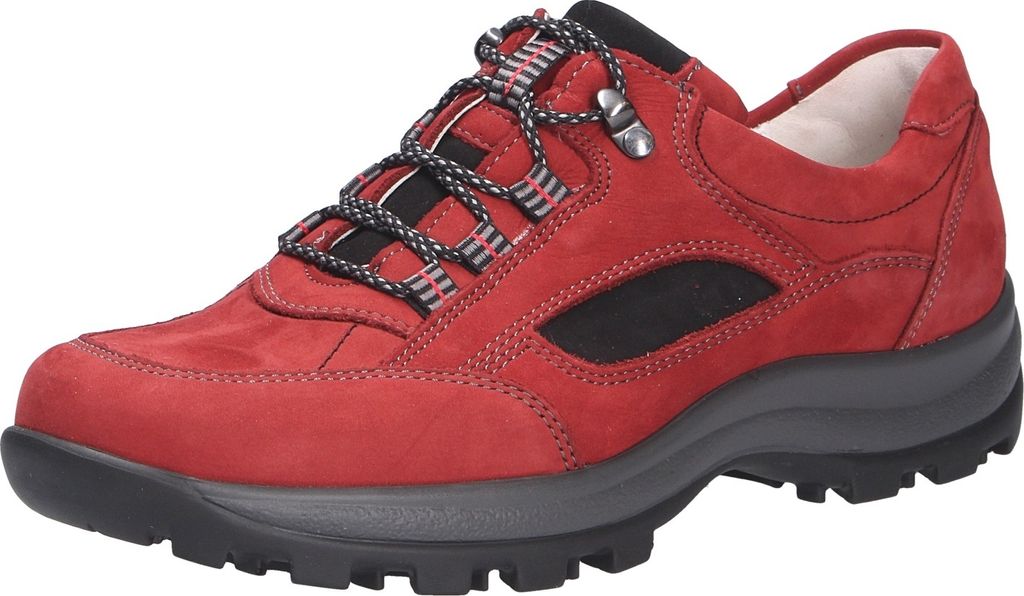 Waldläufer HOLLY Outdoor Sneaker, 7x Denver, rubin schwarz, Weite H 471000-704-612 38