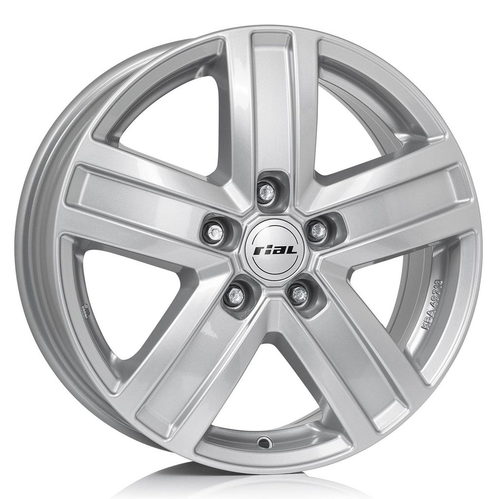 Rial Felgen Transporter 6.5x16 ET60 5x160 SIL für FORD Transit