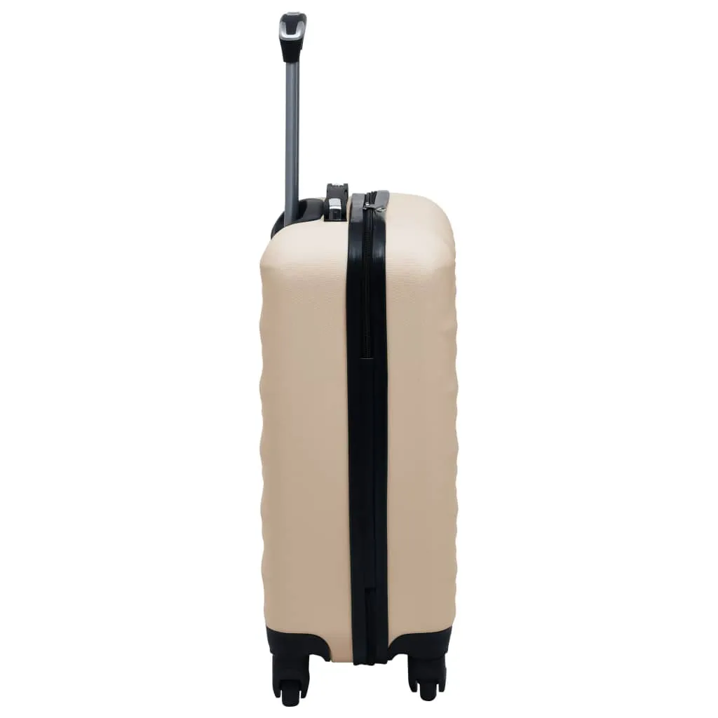 Valise Trolley à coque dure Golden ABS robuste pour voyage en avion