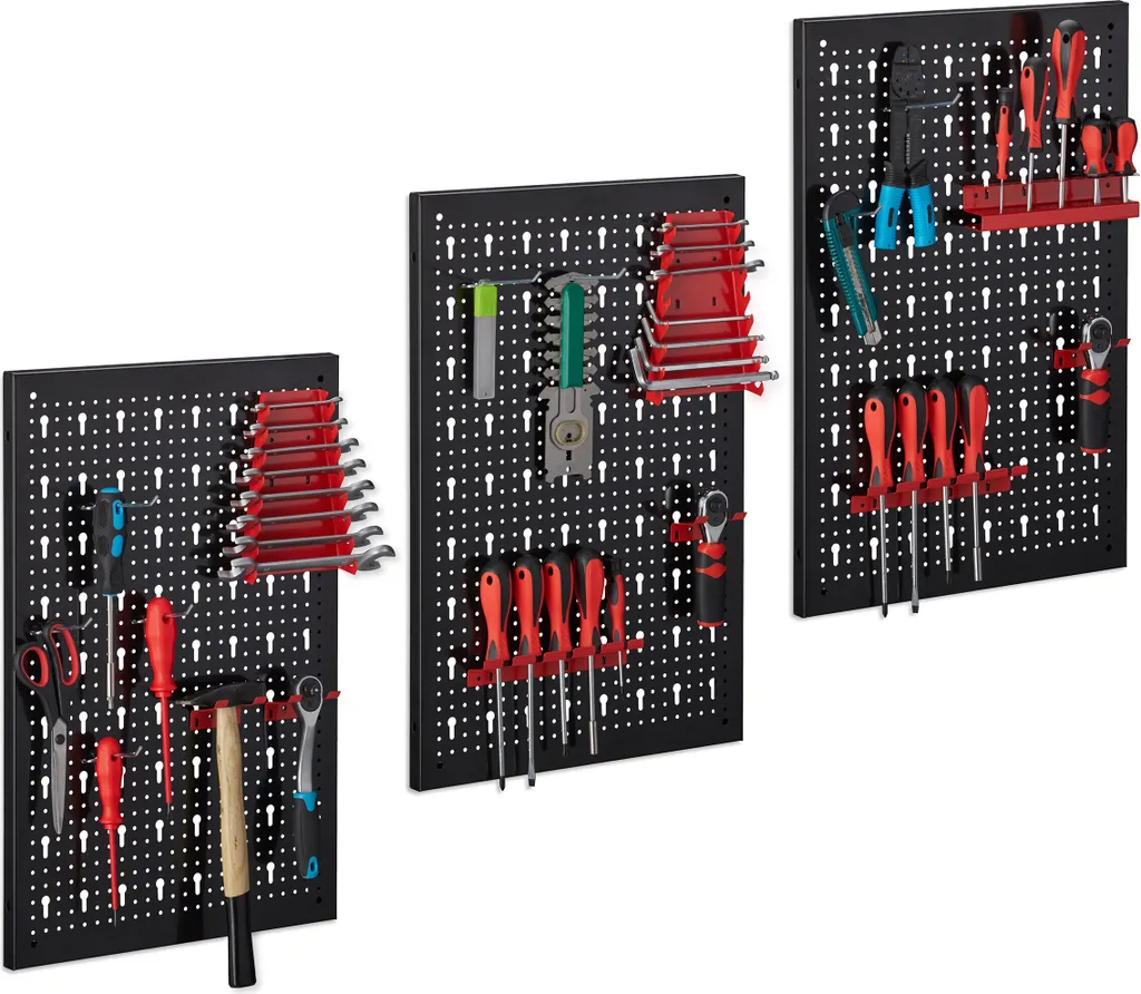 Fini le désordre ! Mur d'outils 25 pièces pour un Atelier Toujours Net