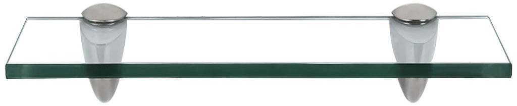 Vigevee Glasablage Bad 30x10 cm Klarglas Wandregal Produktbild 