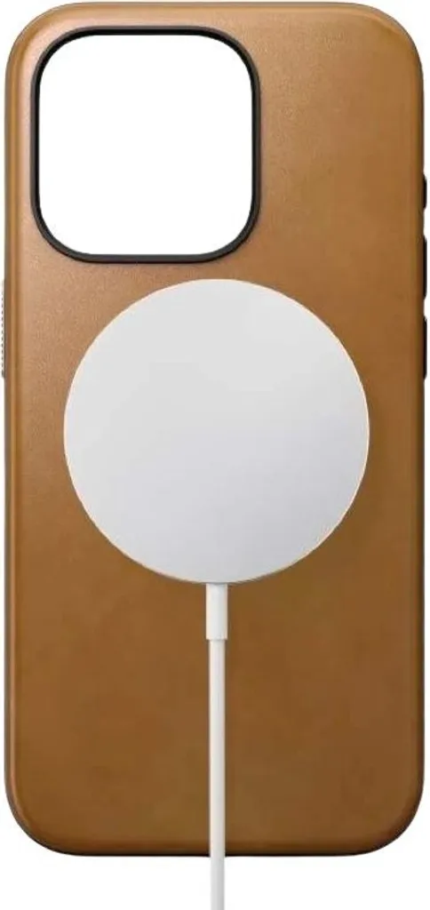 Recensione Nomad Modern Leather Case iPhone 15 Pro Max Marrone - 9