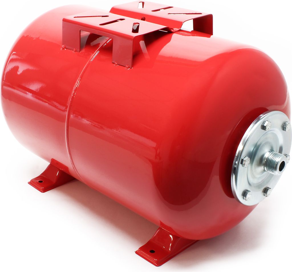 Wiltec Ausdehnungsgefäß 50 Liter, horizontaler Produktbild 