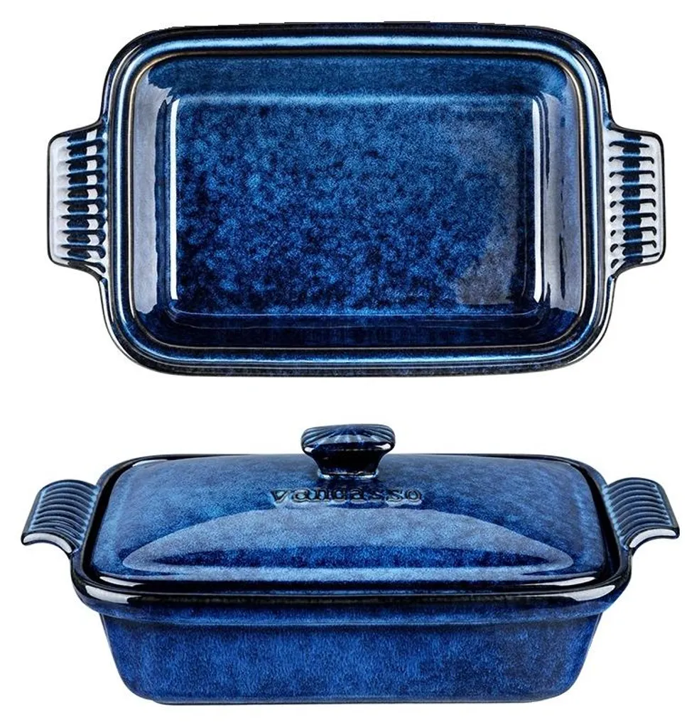 Pirofila Professionale Blu 3.8 QT 9x13 | High-Performance Bakeware