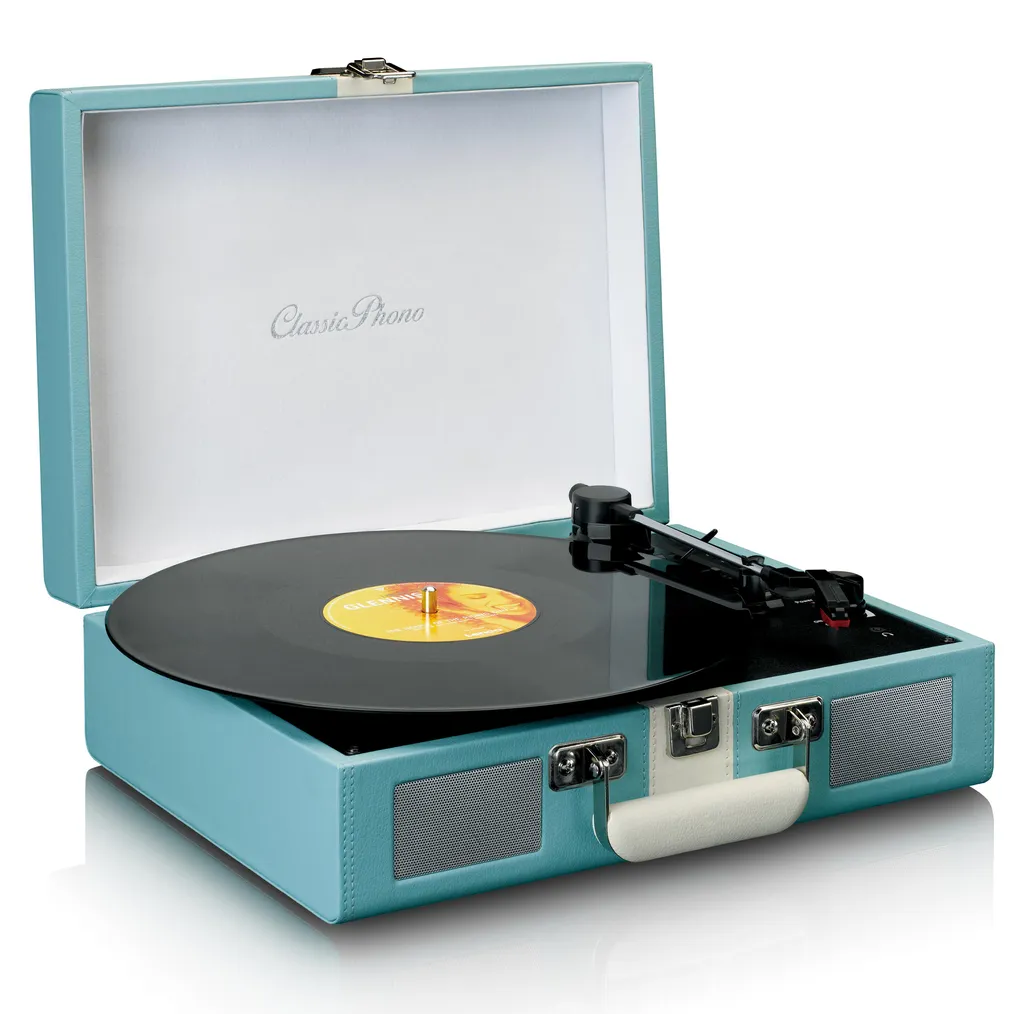 Platine Vinyle Bluetooth Intégré et Enceintes Stéréo - Classic Phono