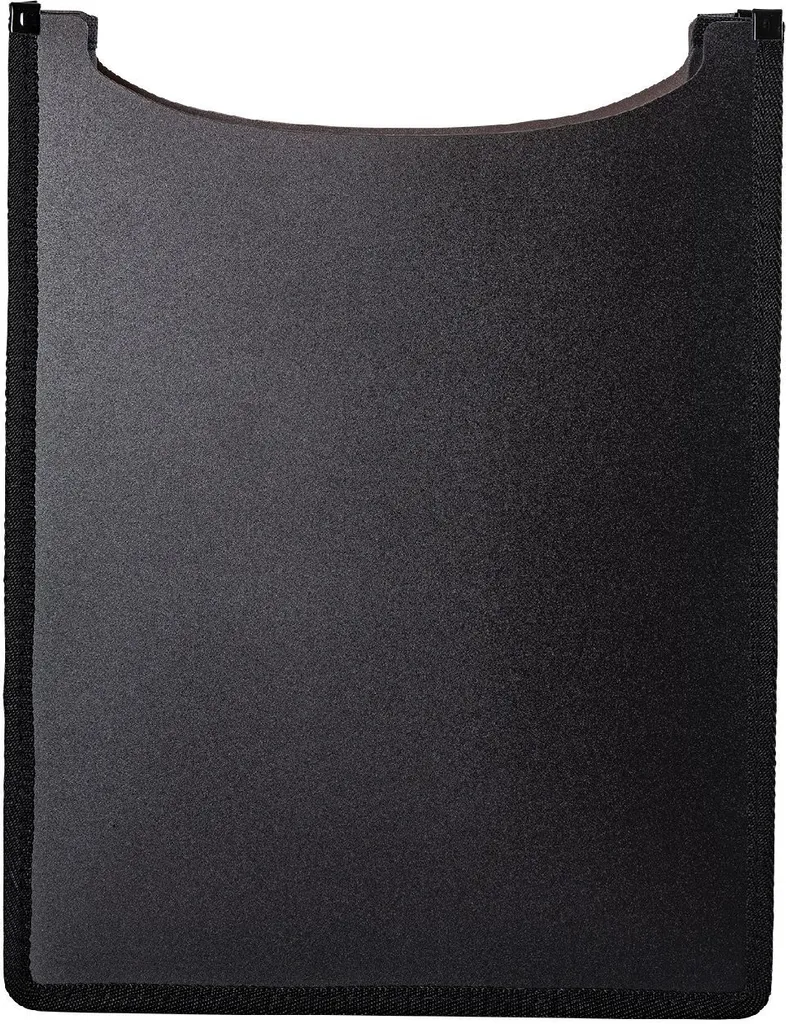 Chemise à élastique A4 avec bords en tissu HERMA Flexi Noir Pro