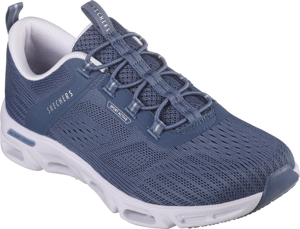 Skechers GLIDE-STEP GRATIFY – RENOWN Sneaker Schnürer Herren dunkelblau 41