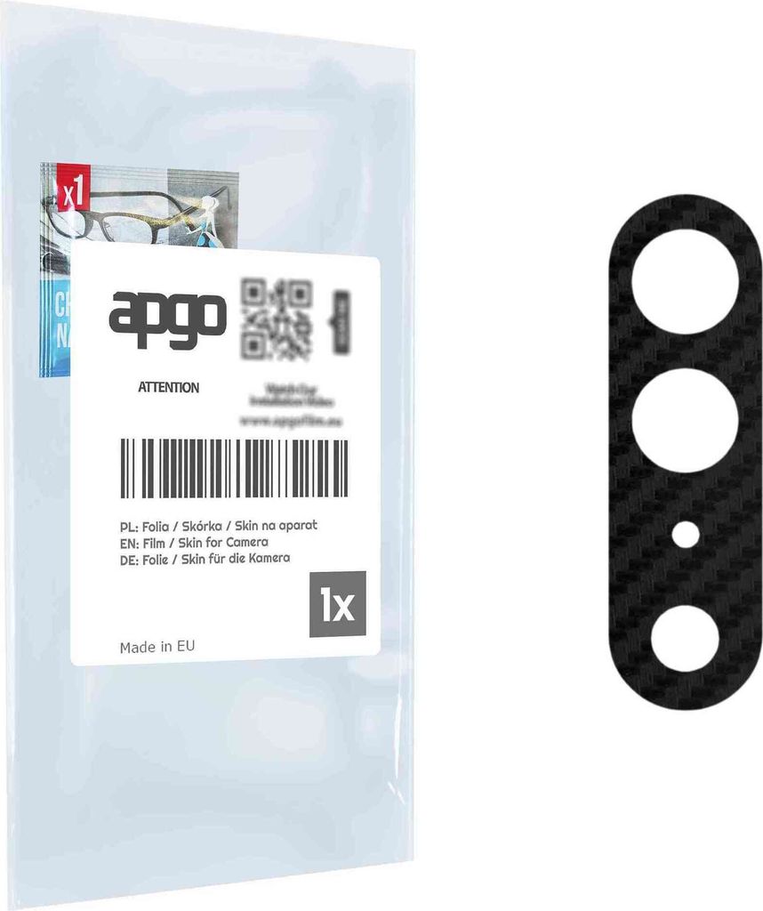 apgo Objektivschutz-Folie, Kameraschutz kompatibel mit Samsung Galaxy Tab S8 Ultra WiFi, Carbon-Imitation, Rückseite Schutzfolie für Kamera-Insel...