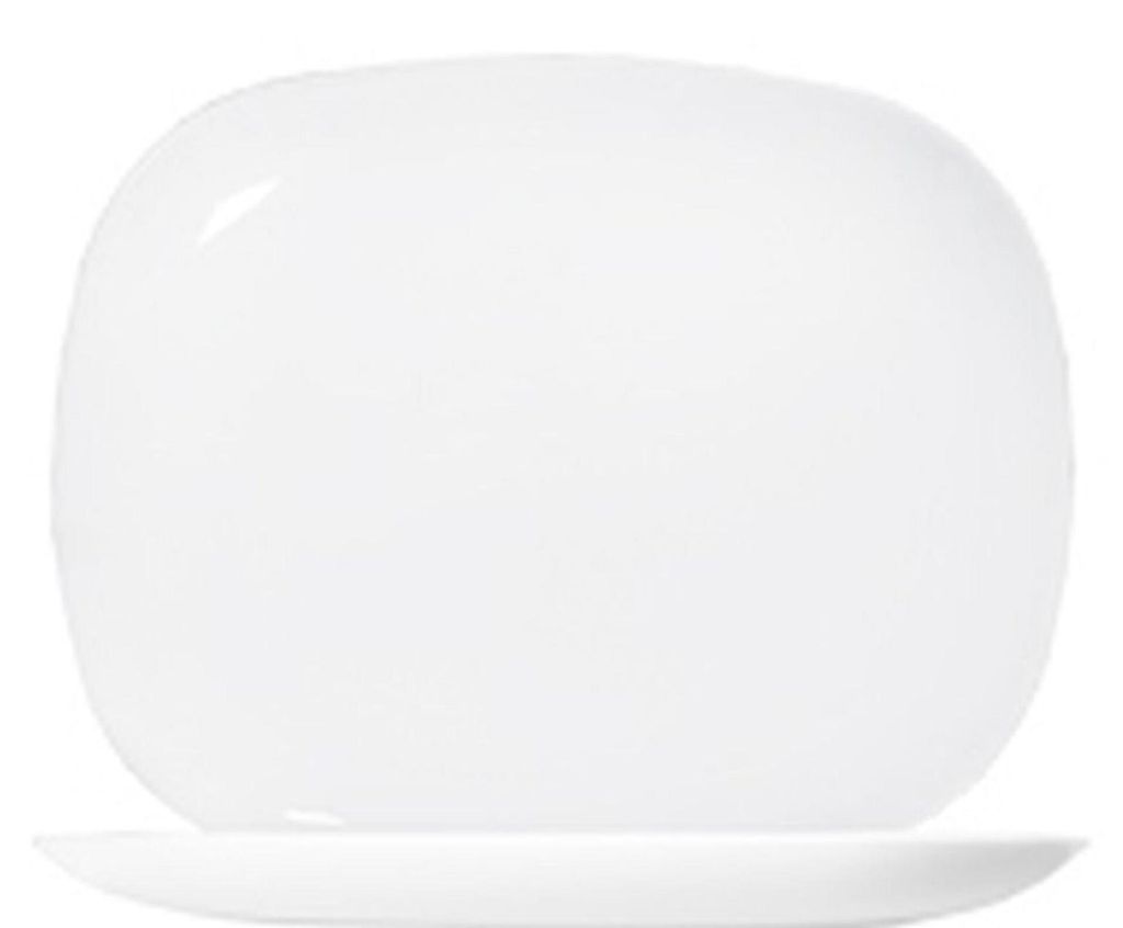 Solutions White Burgerplatte 28x23cm - 6 Stück Produktbild 