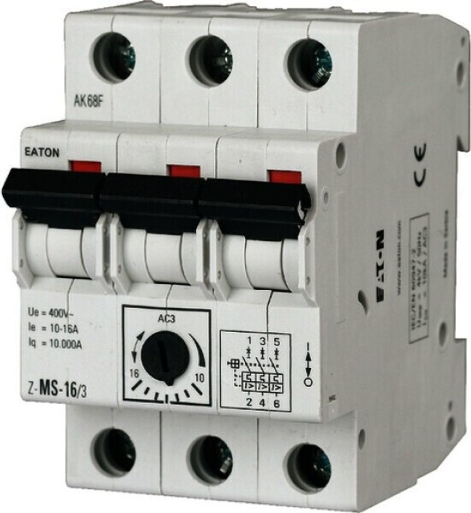 Eaton MOTORSCHUTZSCH. 10 -16 (Z-MS-16/3)