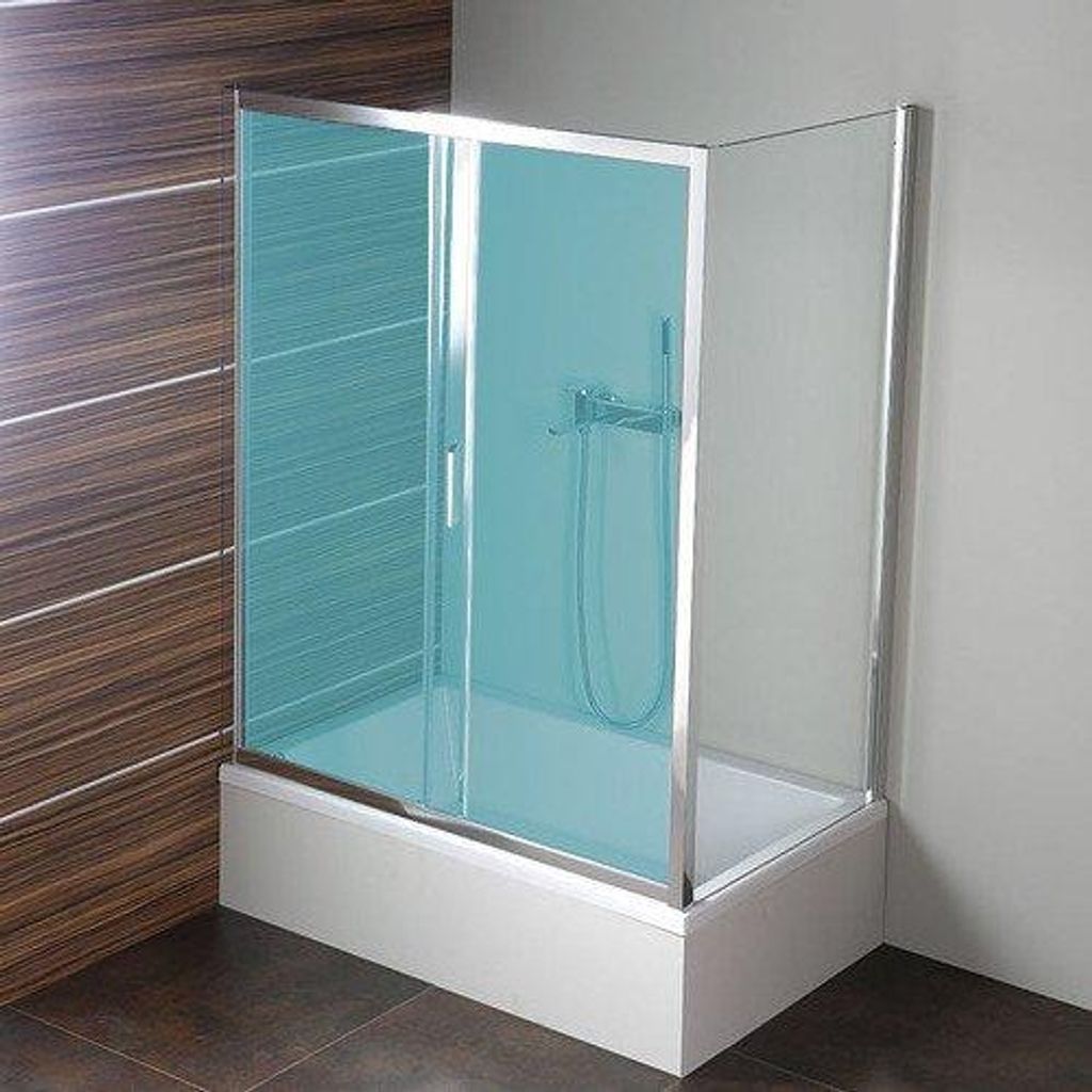 Polysan DEEP zijwand, 900 x 1500 mm, helder glas Productafbeelding 