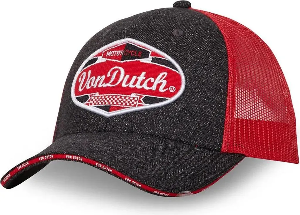Da Dutch Mixgrey03 Cap Nero Uomo Nero Taglia Unica