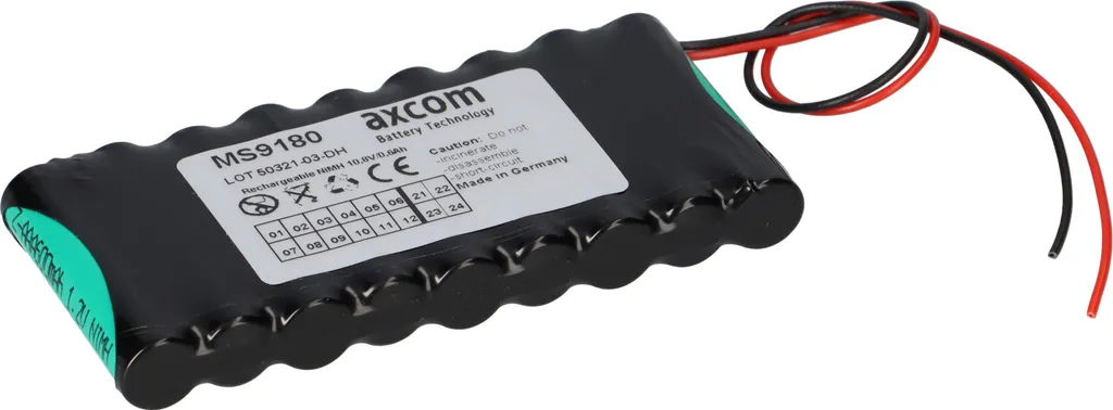 Batterie NiMH 10,8V 0,6Ah pour télécommande Maquet de table d'opération