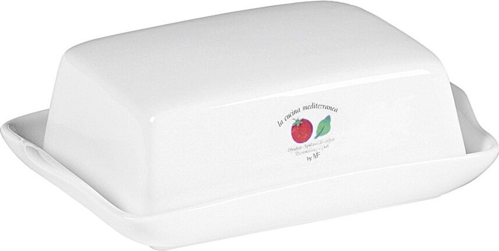 flirt 34830 'Snack' Butterdose, 13 x 18 x 7 cm, Porzellan, Produktbild 