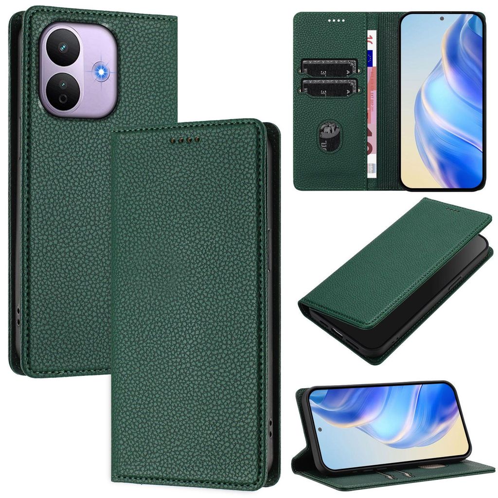 Étui en cuir pour Xiaomi Redmi Note 17 Pro 5G, en cuir de Image du produit 