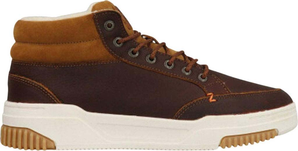 HUB Mark 2.1 Veterschoenen Hoog - Cognac - Maat 42