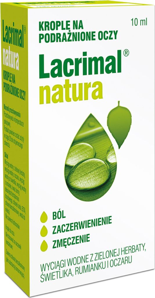 Lacrimal Natura Augentropfen mit Kamille 10ml Produktbild 