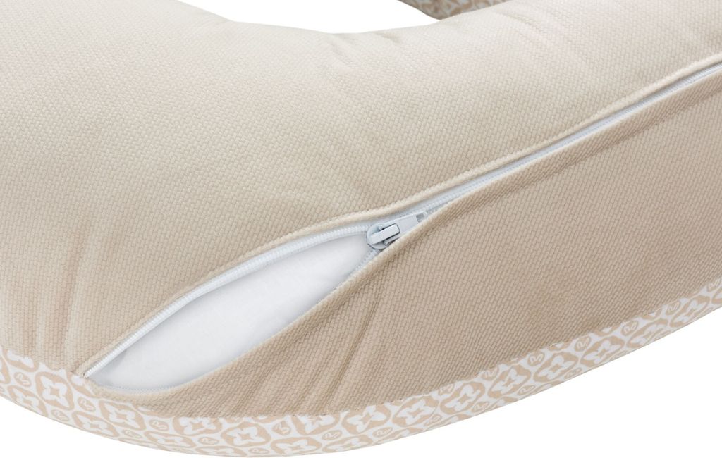 Bellochi Stillkissen mit Bezug - aus Baumwolle und Samt -   Produktbild 3