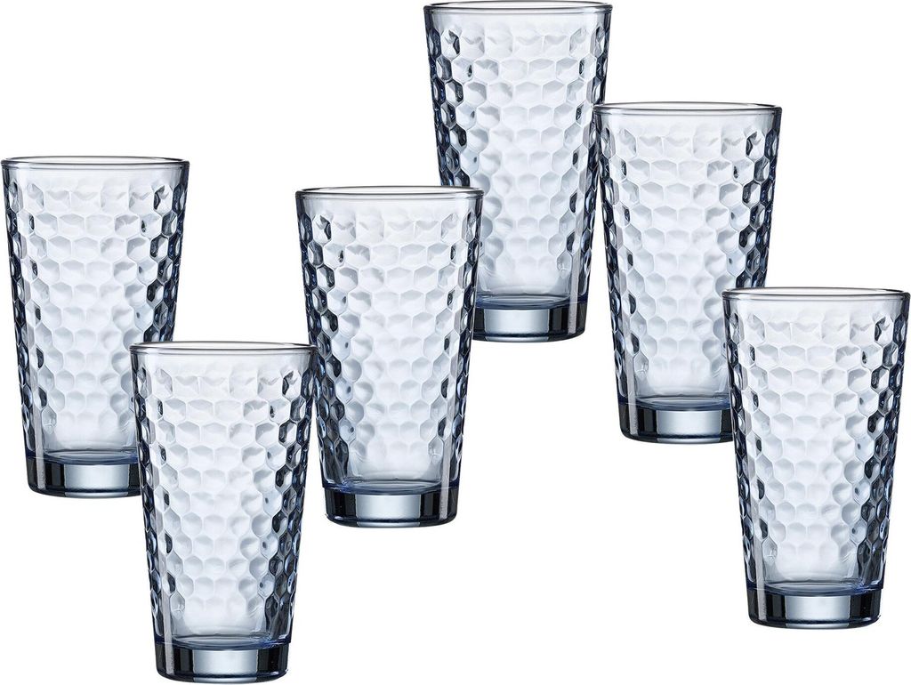 Ritzenhoff & Breker Trinkglas FAVO 400 ml blau 6 Stück Produktbild 