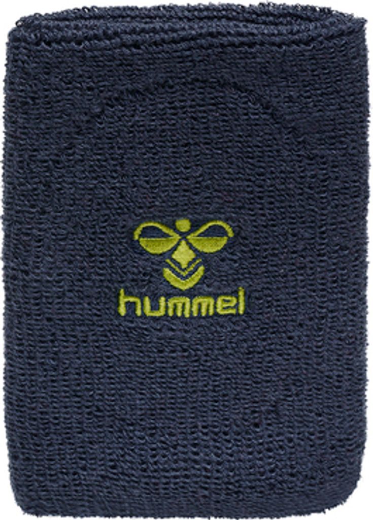 Hummel Old School Brig Wristband Dark denim-lime punch Produktbild 