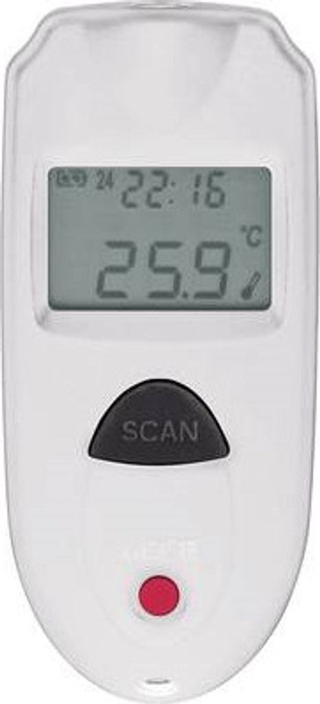 VOLTCRAFT IR 110-1S Handthermometer Schwarz - Weiß F,°C -33 Immagine del prodotto 