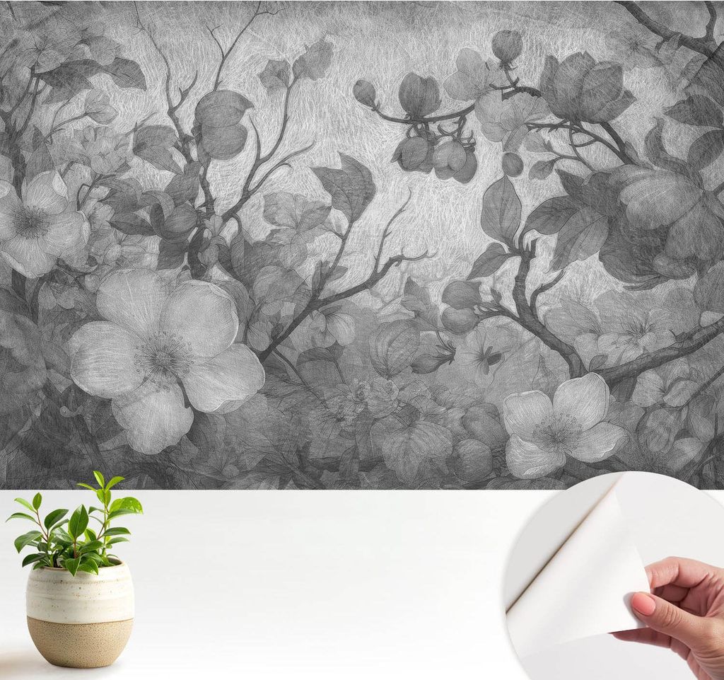 Fototapete selbstklebend - 104x70 cm - Tapete - Wandtapete - Wandbilder - Klebefolie - Dekofolie - Tapete Folie - Wand - Dekoration - Wohnzimmer - ...