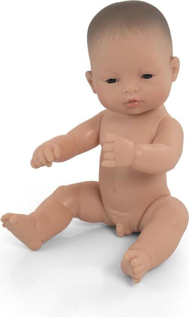 Miniland Babypuppe asiatischer Junge 32cm Spielzeugpuppe Produktbild 