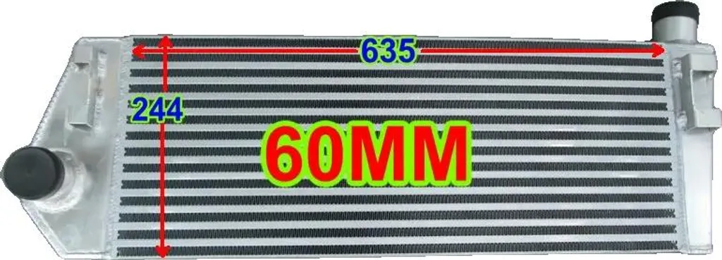 Intercooler Renault Megane II en Alliage Aluminium Haute Performance