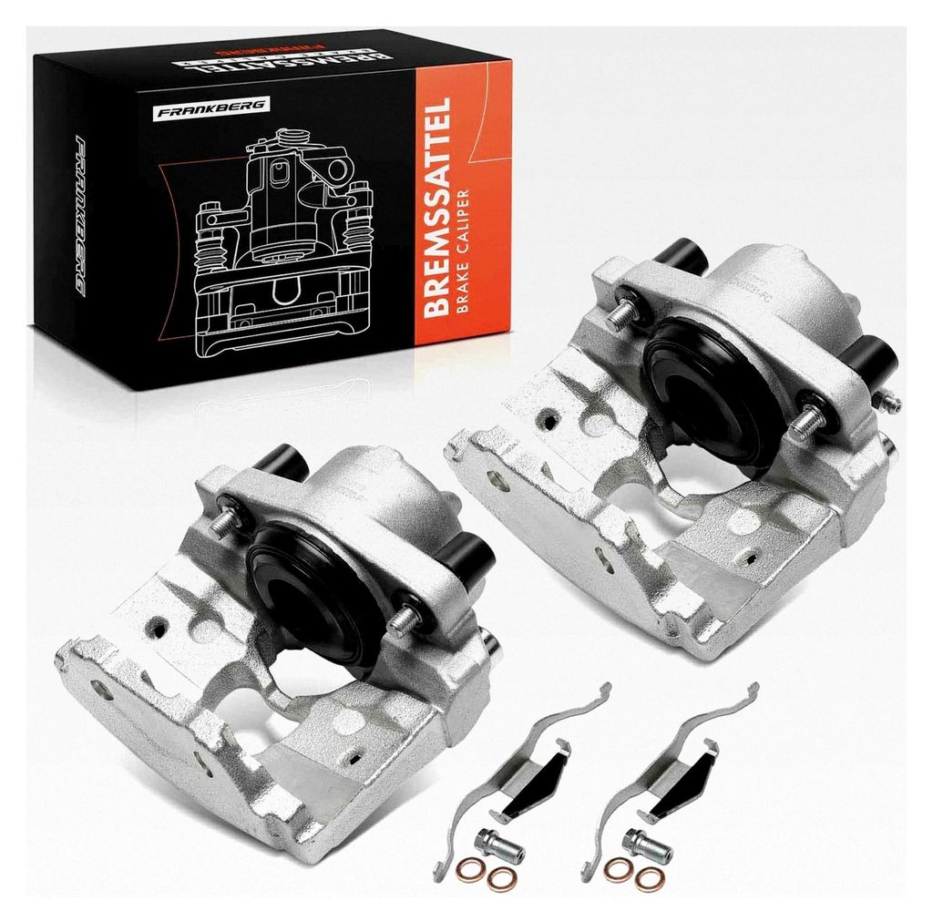 2x Bremszange Bremssattel Vorne Links Rechts Kompatibel mit Signum Z03 Vectra C Car.a.van Z02 Vectra C CC Z02 9-3 D75 D79 E79 YS3F